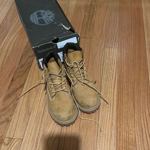 Gently used Timberland boots